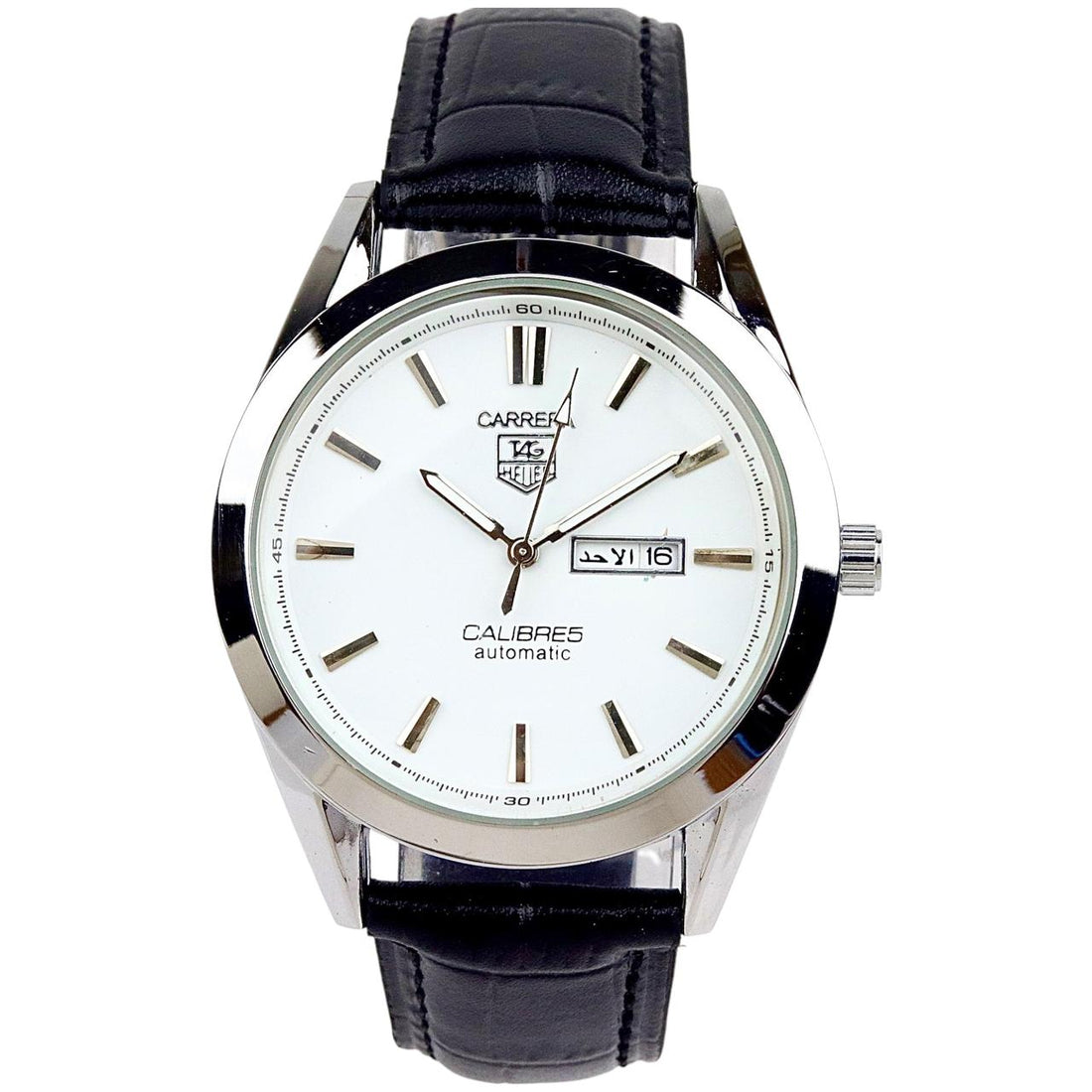 Carrera Calibre 5 - Luxury Swiss Watch - Leather Strap - S-736 image 0