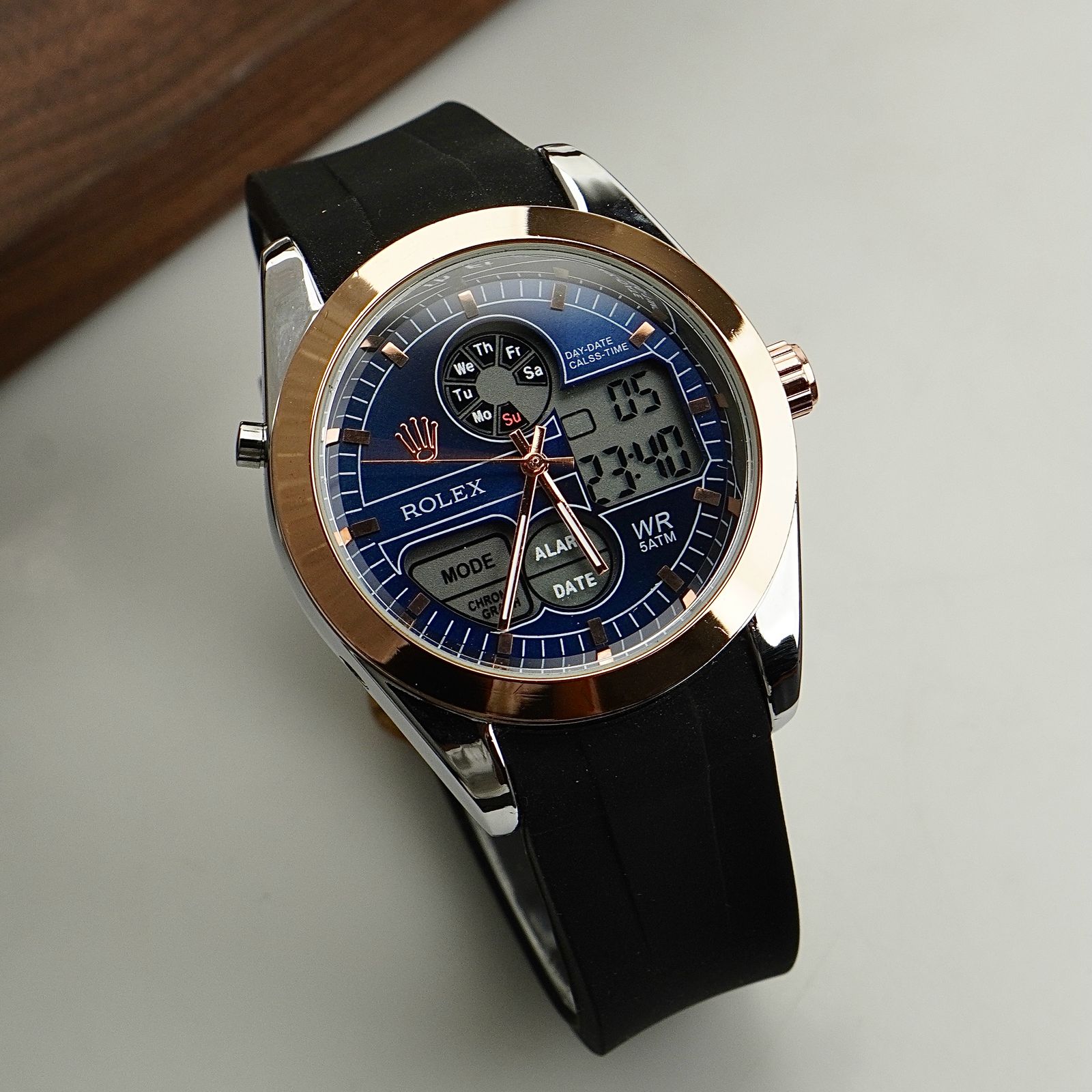 RLX - Special Edition - Dual Time - Rubber Strap - S-722 image 3