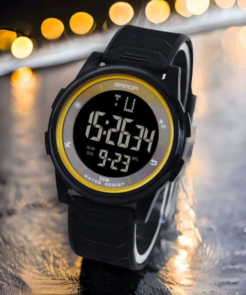 Sanda outlet digital watch