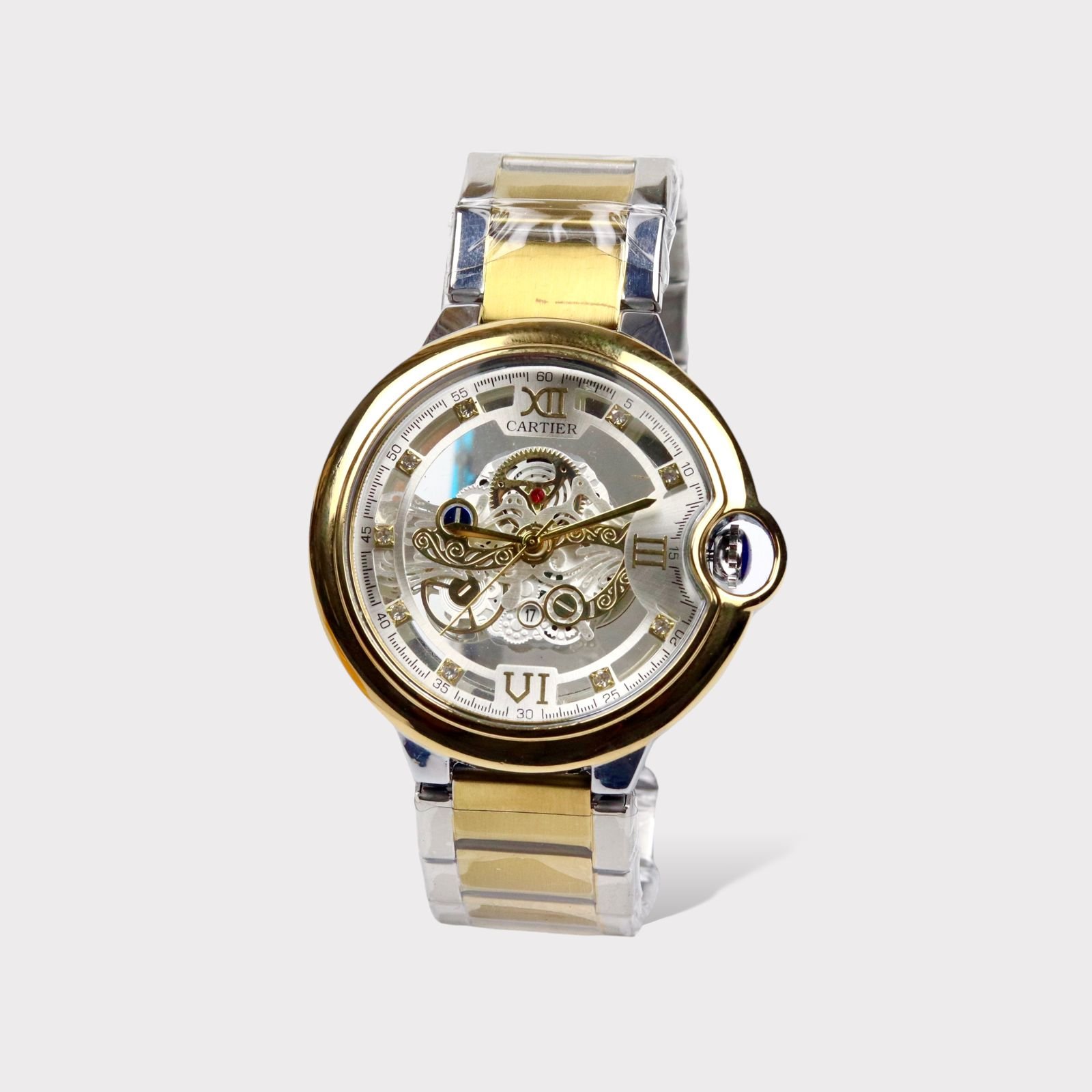 Cartier 46mm Stainless Steel C 521 dials.pk