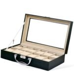 12 Slots Wrist Watch Storage Box - Box-01 - Image 4