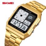 Skmei - 2353 - World Digital Electronic Watch - Gold