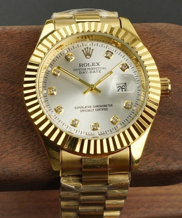 RLX - Datejust Fluted Motif Dial - Stainless Steel - C-901