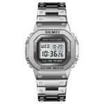 Skmei - 1456 - Stainless Steel - Silver - Image 2