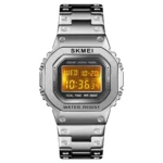 Skmei - 1456 - Stainless Steel - Silver - Image 3