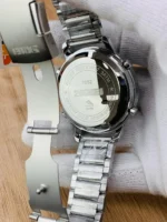 Skmei - 1652 (Chain) - Multifunctional Waterproof - Silver/White-Steel - Image 5