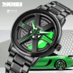 Skmei - 1787 - Rotating Wheel Rim - Green - Image 2