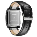 Skmei - 1868 (strap) - Digital LED Luminous Waterproof - Silver-Leather - Image 3