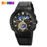 Skmei - 1881 - Digital Analog - Gold/White - Image 4