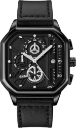 Skmei - 1963 - Waterproof Watch With Date Countdown - Black - Image 3