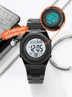 Skmei - 2066 - Sports Waterproof Hand Multifunctional - Black - Image 3