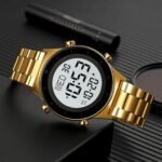 Skmei - 2079 - Electronic Waterproof Multifunctional - Golden - Image 3