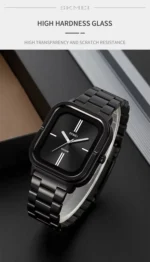 SKMEI - 2275 - 30m Waterproof Watch For Men - Black/Silver - Image 4