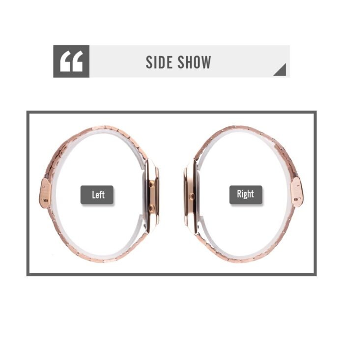 Skmei - 2258 - Dual Time Watch - RoseGold - Image 9