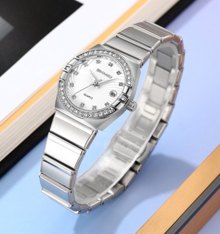 Skmei - 2342 - Women Stainless Steel Quartz - Silver - Image 3