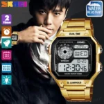 Skmei - 1335 - Count Down Waterproof - Golden - Image 4