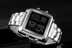 Skmei - 1369 - Luxury Gents Digital Watch - Silver - Image 3