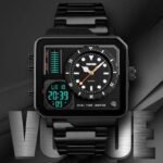 SKMEI - 1392 - High Quality Luxury Watch - Black - Image 5