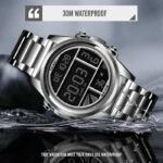 SKMEI - 1448 - High Quality Luxury Watch - Silver - Image 4