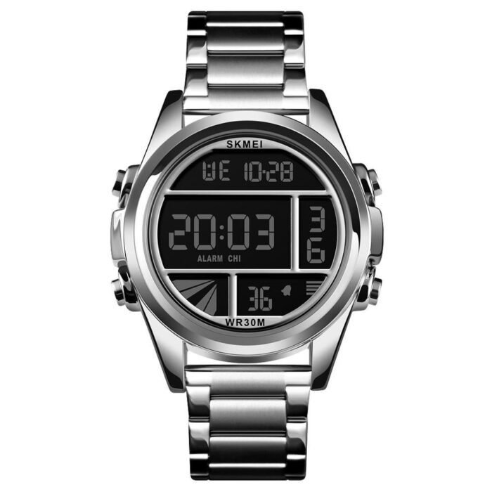 SKMEI - 1448 - High Quality Luxury Watch - Silver - Image 1