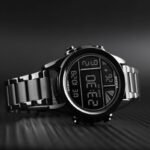 SKMEI - 1448 - Digital Sports Stainless Steel Waterproof Watch - Black - Image 3