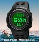 SKMEI - 1681 - High Quality Luxury Watch - Black/Black - Image 3