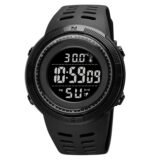 SKMEI - 1681 - High Quality Luxury Watch - Black/Black - Image 2