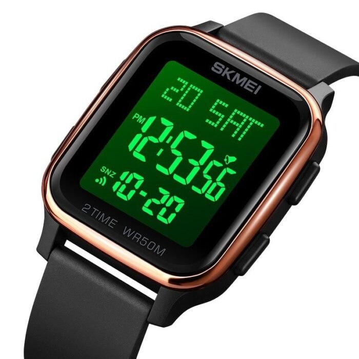 SKMEI - 1858 - High Quality Luxury Watch - Rosegold - Image 1