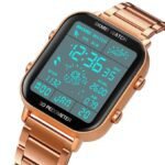 Skmei - 1888 - Step Count Pedometer Digital Dial Stainless Steel Strap Watch for Men - Rosegold - Image 3