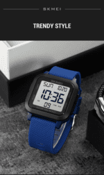 Skmei - 1894 - Digital Watch Waterproof - Blue/white - Image 3