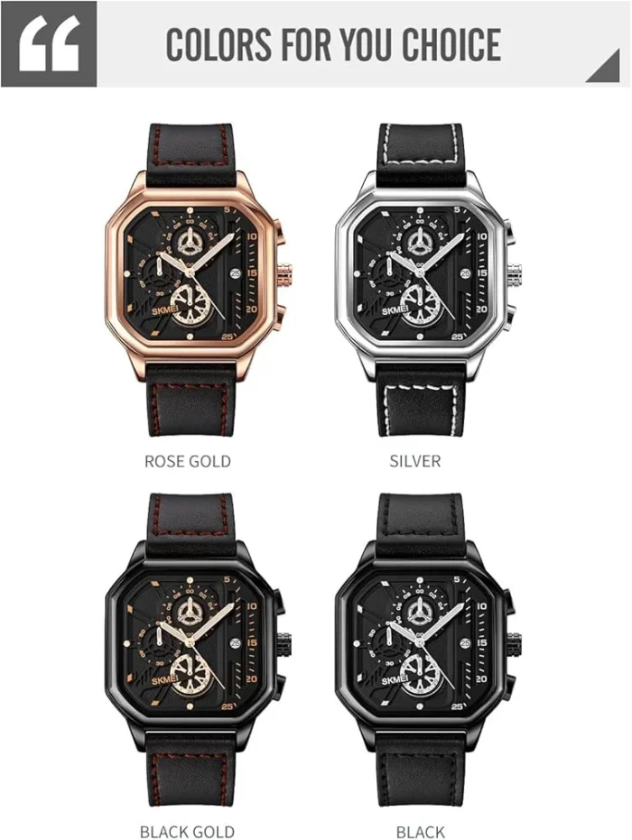 Skmei - 1963 - Waterproof Watch With Date Countdown - RoseGold - Image 6