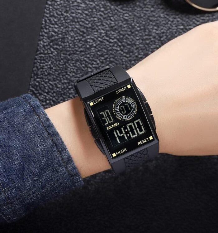 SKMEI - 1967 - High Quality Luxury Watch - Black/Black - Image 2