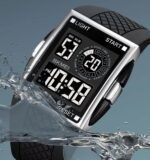 SKMEI - 1967 - High Quality Luxury Watch - Silver/Black - Image 4
