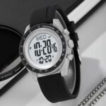 Skmei - 2045- Multifunctional Luminous Waterproof - LightGrey