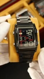 SKMEI - 2206 - High Quality Luxury Watch - Black/Black - Image 3