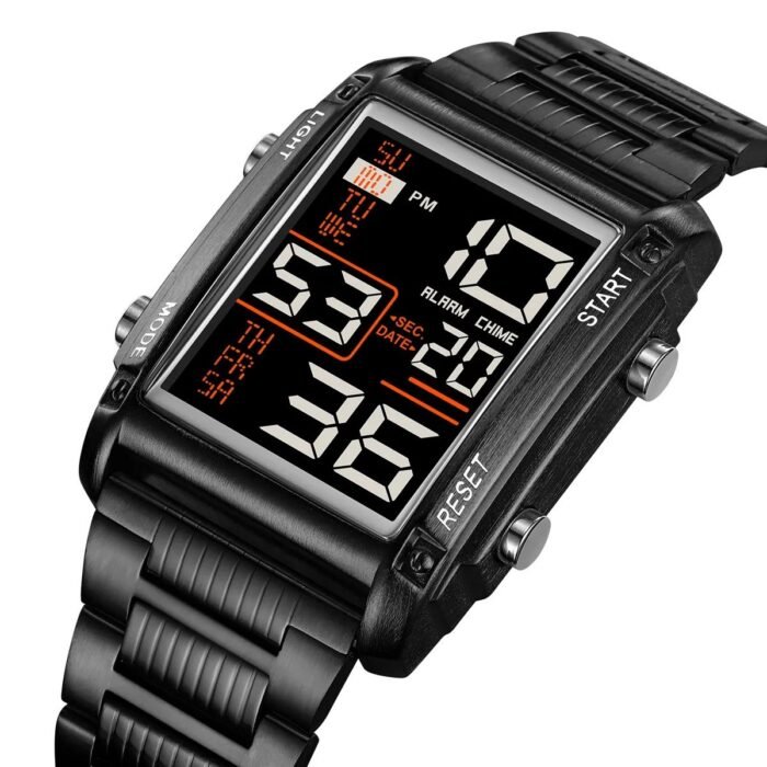 SKMEI - 2206 - High Quality Luxury Watch - Black/Black - Image 1