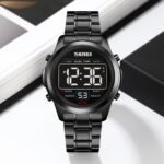 SKMEI - 2127 - High Quality Luxury Watch - Black/Black