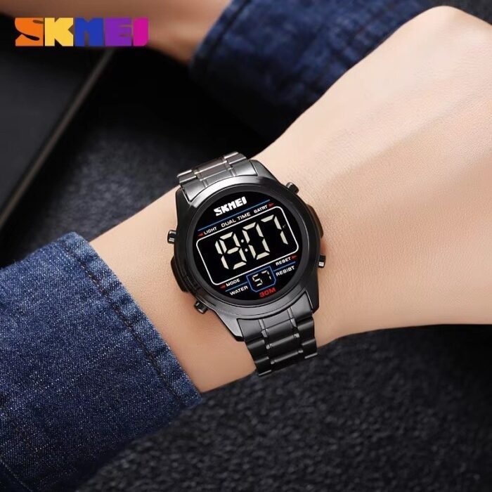 SKMEI - 2127 - High Quality Luxury Watch - Black/Black - Image 2