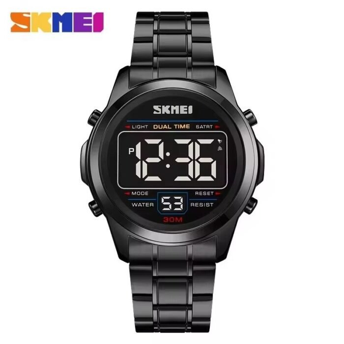 SKMEI - 2127 - High Quality Luxury Watch - Black/Black - Image 3