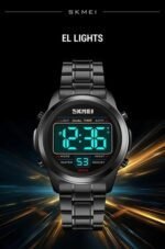 SKMEI - 2127 - High Quality Luxury Watch - Black/Black - Image 4