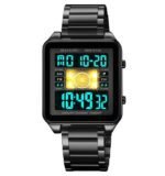 SKMEI - 2136 - High Quality Luxury Watch - Black/Black - Image 4