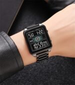 SKMEI - 2136 - High Quality Luxury Watch - Black/Black