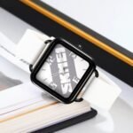 SKMEI - 2196 - Women Square Dial - White