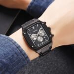 SKMEI - 2201 - High Quality Luxury Watch - Black - Image 6