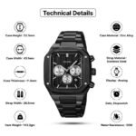 SKMEI - 2201 - High Quality Luxury Watch - Black - Image 3