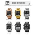 Skmei - 2204 - Luminous 4 Time Square - Silver/Black - Image 6
