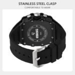 SKMEI - 2305 - Chronograph High Quality Luxury Watch - Black/Black - Image 5