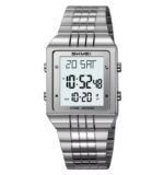 SKMEI - 2335 - High Quality Luxury Watch - Silver