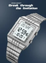 SKMEI - 2335 - High Quality Luxury Watch - Silver - Image 7
