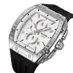 SKMEI - 2363 - High Quality Luxury Watch - Silver - Image 5